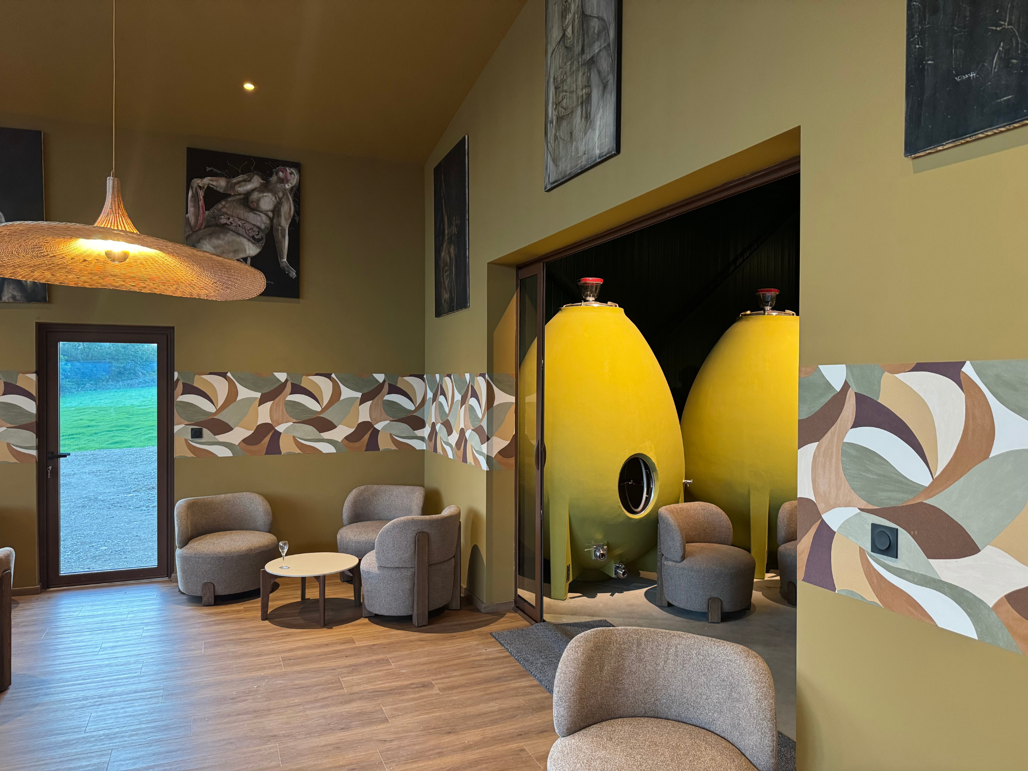 Inauguration batiment vinicole ingénieur sicoe